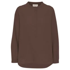 Madrid Skjorte - Øko Bomuld - Coffee Quartz