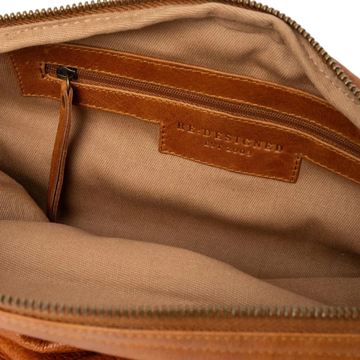 Merla, Stor Bumbag - Burned Tan
