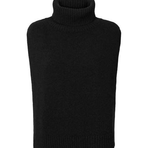 Michelle Halsedisse - Lambswool  - Black
