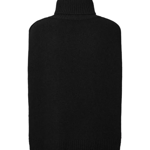 Michelle Halsedisse - Lambswool  - Black