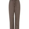 Milano Bukser - WOOL BLEND - Walnut
