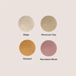 Mini Joosh - Hæklet Loftslampe - Marrakech Blush