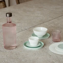 Mundblæst Drikkeglas - Rose