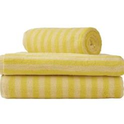 Naram Håndklæde - Pristine u0026 Neon Yellow