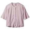 Naram Oversize Skjorte - Lilac u0026 Neon Yellow