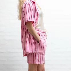 Naram Shorts - Baby Pink u0026 Ski Patrol