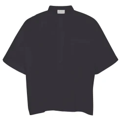 Nice S/S Skjorte - Øko Bomuld - Black