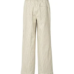 Nola Bukser - Øko Bomuld - Navy Stribes