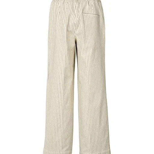Nola Bukser - Øko Bomuld - Navy Stribes