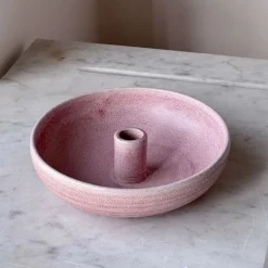 Oktober - Lysestage - Rosa