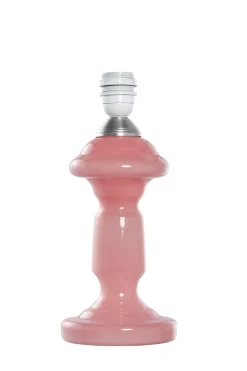 Petro Mundblæst Glaslampe - Rosa Opal