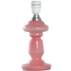 Petro Mundblæst Glaslampe - Rosa Opal