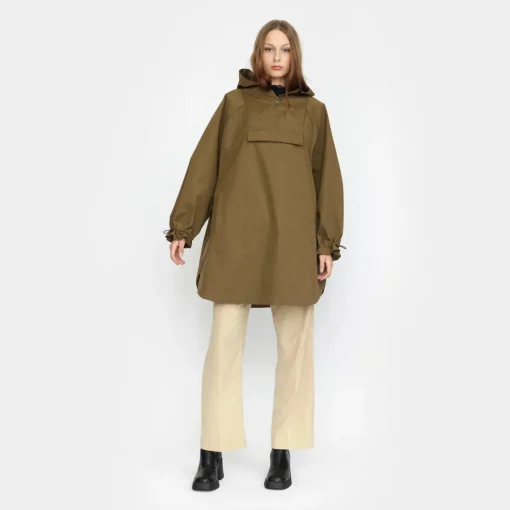 Poncho Regnjakke - Army