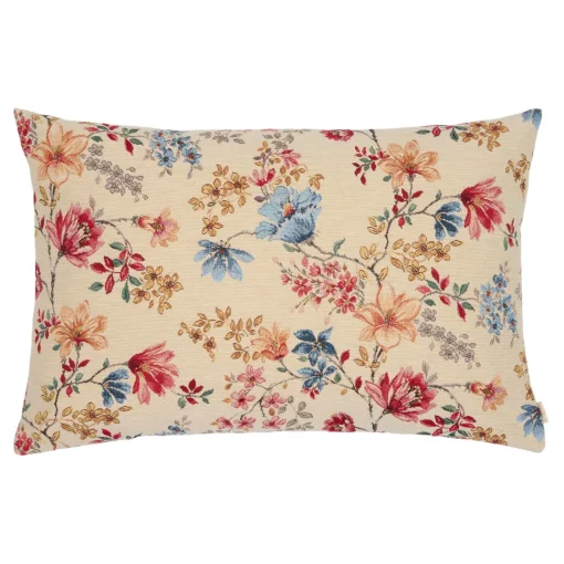 Pude - Flowers Rosewood - 60x40