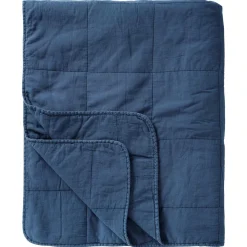 Quilt Sengetæppe - Bomuld - Indigo (87)