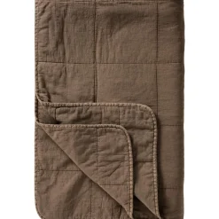 Quilt Tæppe - Bomuld - Chocolate (89)