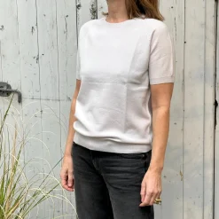 Raglan S/S Crew Neck - Ancient Stone