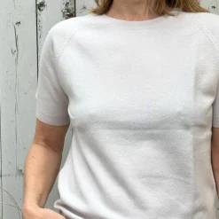 Raglan S/S Crew Neck - Ancient Stone