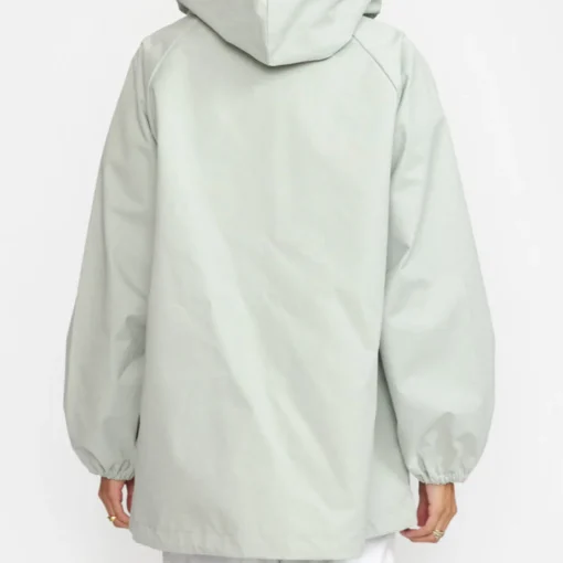 Regnjakke M. Hætte - Pale Mint