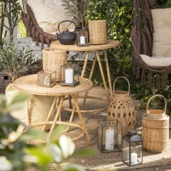 Rund Bord - Rattan