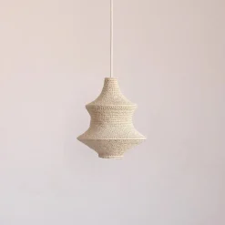 Saint I - Hæklet Loftslampe - Moroccan Clay