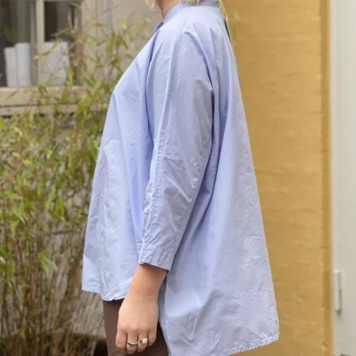 Seoul Skjorte - Øko Bomuld  - Baby Lavender