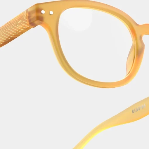 Square #C - Læsebrille - Golden Glow