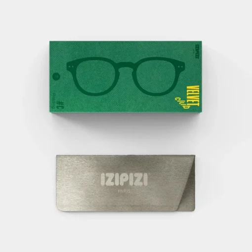 Square #C - Læsebrille - Golden Glow