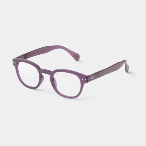 Square #C - Læsebrille - Violet Scarf