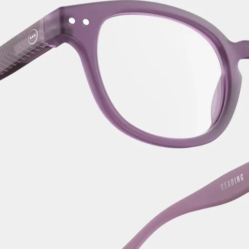 Square #C - Læsebrille - Violet Scarf