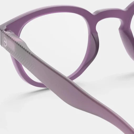Square #C - Læsebrille - Violet Scarf