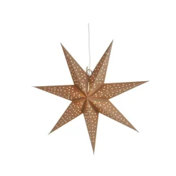 Stella, Papirstjerne, 60 cm - Mocca