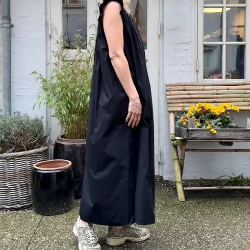 Stockholm Kjole - Øko Bomuld - Black
