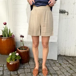 Sydney Shorts - Hør - Pure Cashmere