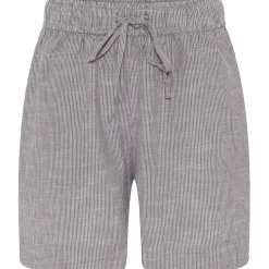 Sydney String Shorts - Øko Bomuld - Coffee Quartz Stripe