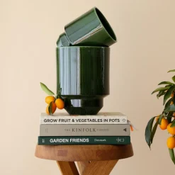 The Hoff Pot Glazed - Urtepotte - Emerald Green