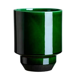 The Hoff Pot Glazed - Urtepotte - Emerald Green