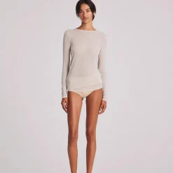 Thyra Bluse - Viskose/Uld - Grey Morn