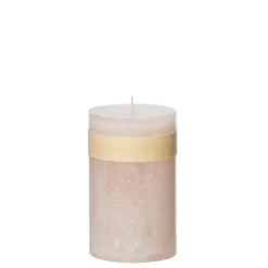 Timber - Allergivenlige Bloklys - Soft Pink