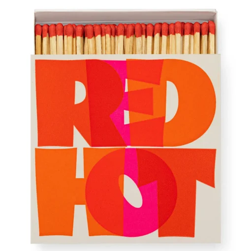 Tændstikker - Red Hot By Pressink