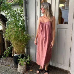 Vancouver Kjole - Øko Bomuld - Ash Rose
