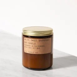 Vegansk Soya Duftlys - No. 10 Sweet Grapefruit