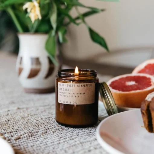 Vegansk Soya Duftlys - No. 10 Sweet Grapefruit