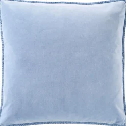 Velour Pude - 50x50 - Cornflower (09)