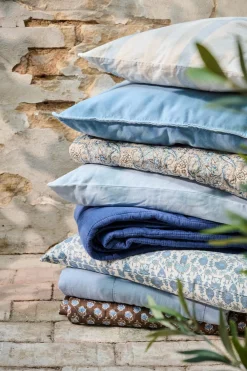 Velour Pude - 50x50 - Cornflower (09)