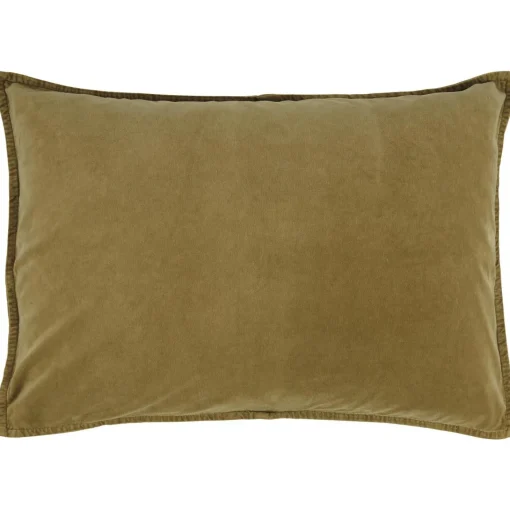 Velour Pude - 50x70 - Mustard (03)
