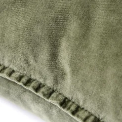 Velour Pude - 50x50 - Olive (29)