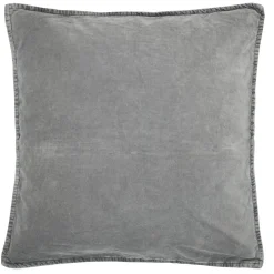 Velour Pude - 50x50 - Smoke (58)