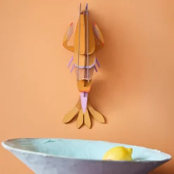 Vægdekoration - Amber Langoustine