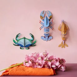 Vægdekoration - Amber Langoustine